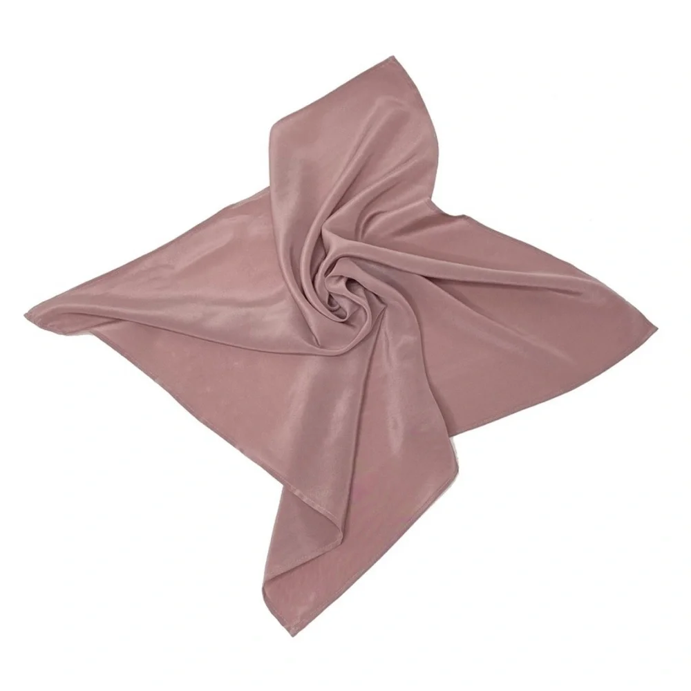 NWT SILKLETTE The Minimalist 5pcs. Gift Set of 100% Fine Silk Kerchief Scarfs